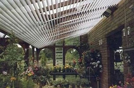 中式百葉天棚簾（型號(hào)：CR80)